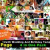 01 Wedding And Birthday Album Template Psd 2021